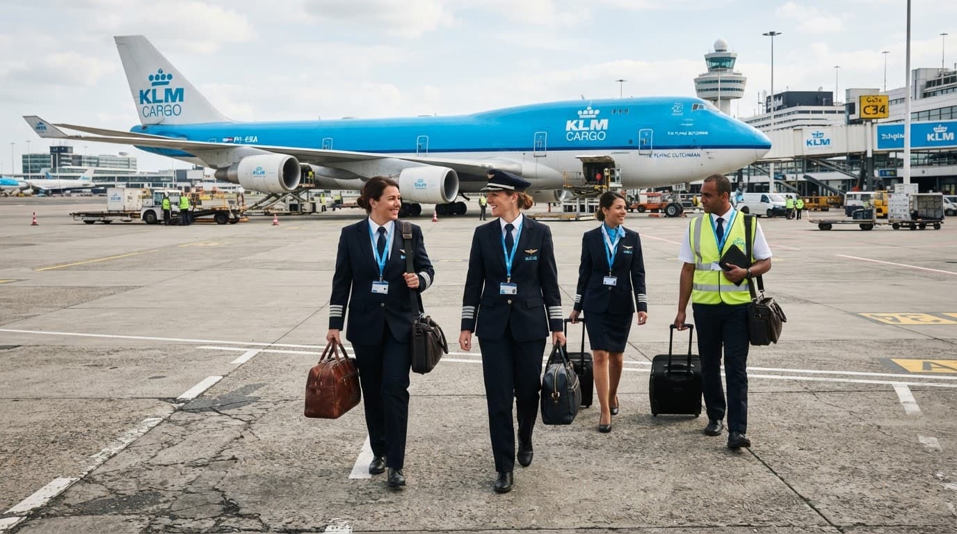 Vervoer voor cargo crews